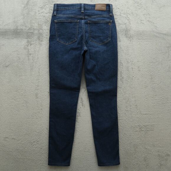 Madewell Jeans Women's Size 26 Blue 10" High-Rise Skinny Denim 26.5" Inseam - Picture 13 of 16